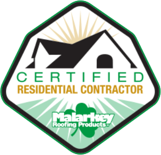 malarkey certified residential contractor badge